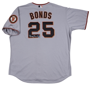 Barry Bonds Signed San Francisco Giants Road Jersey (MLB)